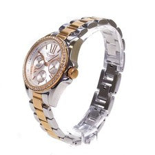 Reloj Aviator Damas Oro Rosa y Acero 3 Correas Intercambiables AVX5701L28