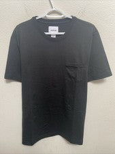 Jason Wu Hombre XL Negro Camiseta Manga Corta Bolsillo Peso Pesado Camiseta Nueva con Etiquetas