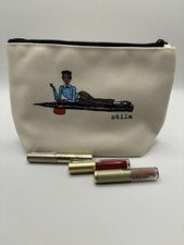Stila Set de Regalo Bolsa Lápiz Labial Líquido Sombra de Ojos Rímel Pijamada Maquillaje Belleza
