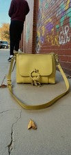 Bolso Bandolera SeeBy Chloe Para Mujer Joan Hombro Cuero Verde Rusa Bolso para el Polvo