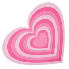 Duradero 1 Plataforma de Extensión de Pestañas Acrílico Rosa Diseño de Corazón para Salón de Belleza