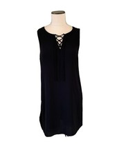 Sexy Vestido Túnica Atmosphere Negro Encubrimiento Sol Para Mujer Talla 6 EE. UU. NUEVO CON ETIQUETAS