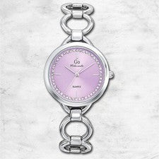 Girl Only GO Reloj De Pulsera Mujer mujer reloj de cuarzo Metal plata UGO695422