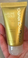 Champú luminoso Miriam Quevedo Sublime Gold 1,7 oz cuidado del cabello antienvejecimiento oro 24 k