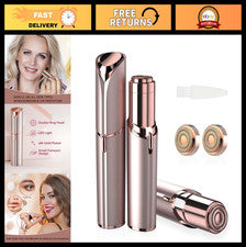 Depiladora para mujer sin dolor - Afeitadora facial a batería para labios, mentón, ne