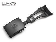 Para Reloj TISSOT T-RACE Correa de Goma Cierre Hebilla 16mm 20mm Negro