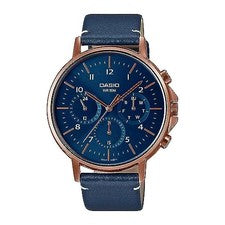 Casio Enticer Reloj Hombre Oro Rosa MTP-E321RL-2AVDF