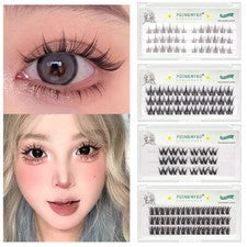 Pestañas segmentadas Maquillaje de ojos coreano Injerto de pestañas Extensión de pestañas Hágalo usted mismo Belleza