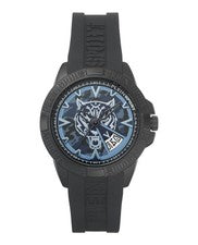 Reloj de moda Plein Sport para hombre negro con correa de 44 mm