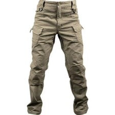 Pantalones de Carga Tácticos-Impermeables, Duraderos, Multifuncionales Pantalones de Exterior para Hombre