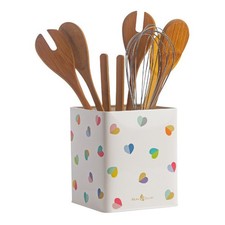 Beau & Elliot Utensilio Olla - Confeti Serie - Cinc Utensilios Cocina Soporte