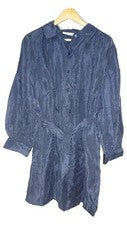 Vestido camisero mujer Samsøe Samsøe azul talla 36,S casual botonadura