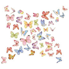 Elegante arte de pared mariposa con acabado brillante para sala de estar o dormitorio