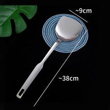 Espátula de acero inoxidable extra gruesa L?ffel K??utensilios de cocina resistentes al calor?ndig