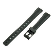 Correa de reloj de goma negra genuina Casio - DAMAS LA-11 LA-11WB LW-15 LW-15-1