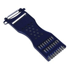 Juego de herramientas de cocina 6 en 1 pelador cepillo triturador para frutas y verduras
