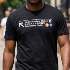Camisa de Concierto Estilo Metro de Nueva York Bronx Yankee 2026 Verano Streetwear Gráfico Jay Z