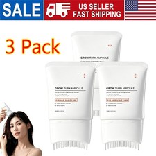 Paquete de 3 ampollas Grow Turn para el cuidado del cuero cabelludo del cabello 100 ml