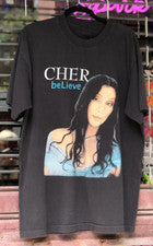 Camisa Cher Believe Tour Regalo Para Fan Negra Todas las Tallas Unisex AG942