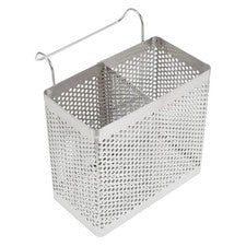 Estante de secado para palillos con ganchos soporte para utensilios colgantes de acero inoxidable