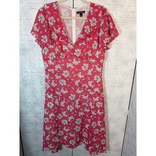 Roz & Ali Mujer Vestido Largo Volantes Floral Cuello en V Y2K Coqueta Fairycore