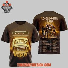 Camiseta TLC Salt-N-Pepa Estilo Icónico Hip Hop Fan AOP
