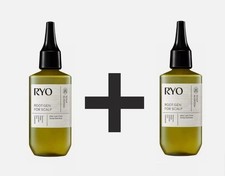 Esencia vegana para el cuero cabelludo Ryo Rootgen 80 ml x 2 cuidado de la pérdida del cabello tratamiento herbal corean
