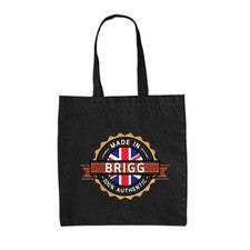 Hecho En Brigg - Lona Bolsa - Ciudad City Pueblo Recién Nacido Love Live