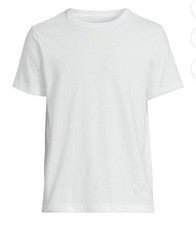 Camiseta George Talla XL (46-48) Blanca Absorbe Humedad Cuello Redondo Para Hombre - NUEVA