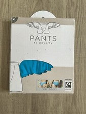 Pantalones para hombre To Poverty estilo clásico x 1 par en turquesa
