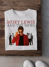 Camiseta Huey Lewis And The News Heart of Rock Roll
