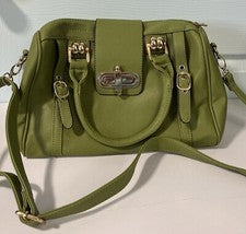 It’s Fashion Mujer Cartera Bolso de Mano Cartera con Correa para el Hombro Lados Suaves Cremallera