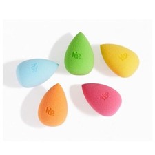 Nuevo en Paquete Hipdot 5 unidades mini juego de esponja de maquillaje multicolor, tamaño completo