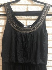 Nuevo con etiquetas Vestido largo Design History para mujer, negro talla S pequeño
