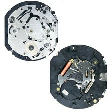 Nuevo reloj japonés de 3 ojos y 6 manecillas movimiento de cuarzo para Hattori Epson TMI VX9J VX9JE