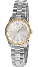 Reloj para mujer Gucci G-Timeless 29 mm esfera plateada acero YA1265063
