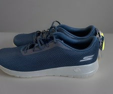 Skechers GOwalk Performance 54601 Para hombres Gris Azul Marino Zapatos para Caminar Tenis Talla 16