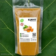 Máscara en polvo de cúrcuma 50 g cuidado facial botánico natural DIY mezcla p...