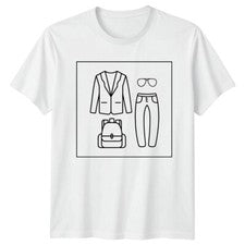 Ropa Moda Minimalista Hombre Camiseta Mujer Camiseta Gráfica Unisex Top