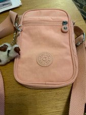 Bolso Bandolera Pequeño para Teléfono Kipling Evana Tender Rosa Mono Katrien Nuevo