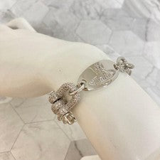 Isoria Pulsera Plata Accesorio Joyería con cordón