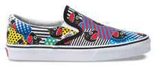NUEVO EN CAJA RARO FURGONETAS SLIP ON CLÁSICO TIBURÓN SEMANA 9.5 10 DISCOVERY CHANNEL PATCHWORK LX