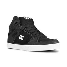 Zapatos de inodoro DC Pure High Top - negros/negros/blancos