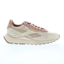 Zapatillas deportivas Reebok clásicas de cuero Legacy National Geographic beige para hombre