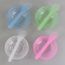 Juego de herramientas de máscara de belleza: tazón de máscara + tazón de mezcla cuchara y tazón de maquillaje