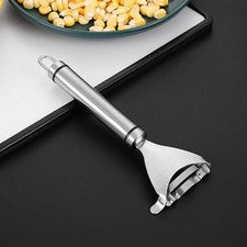 Herramienta Pelacadores de Maíz Cocina Hogar - Acero Inoxidable 18 x 5 x 5,4 cm Plata