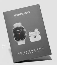 Sorbino Smartwatch & Pods 4.0 - Kit Tecnologico con Doppio Cinturino e Auricolar