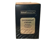 Crema facial Global Beauty Care Overnight Cream retinol glicerina vitamina E 1,7 oz