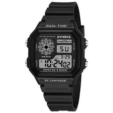 Orologio Militare Digitale Uomo Sportivo Subacqueo Impermeabile Cronografo LED
