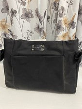 Bolso de hombro Kate Spade mediano negro de nailon para mujer